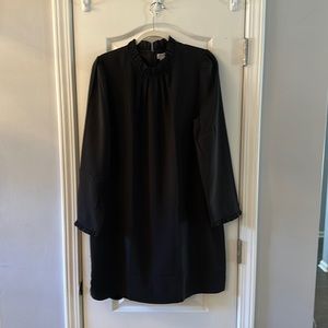 J Crew Black Shift Dress